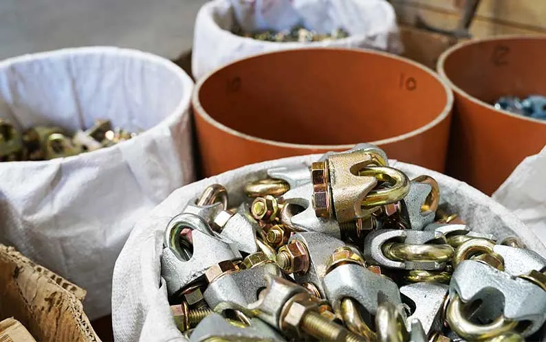 Wedge sockets and rope termination hardware